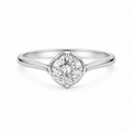 Anillo solitario de oro con diamante de laboratorio redondo de 1,5 ct y 4 garras